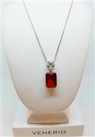 Collana Venerio Donna in Argento Cristallo COA90182 - COA90182